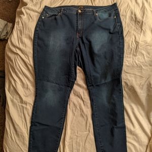 Dark wash jeans